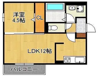 Leafull【3階】の間取り