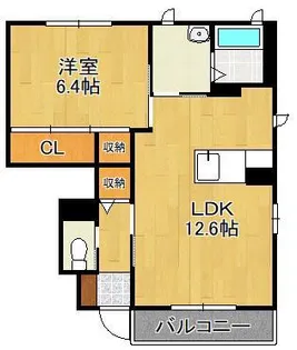 カーサ・ベ-リャDS【1階】の間取り