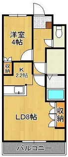 グリーン・キャッスル【2階】の間取り