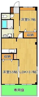 ブライテック・アイ【1階】の間取り