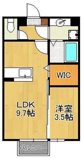 Recente浜町【2階】の間取り
