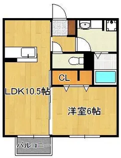 Casa Felice A棟【1階】の間取り