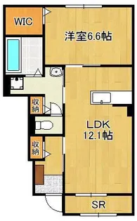ゴールドK Ⅱ【1階】の間取り