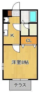 アカイユ【2階】の間取り