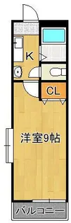ウィルステージシエスタ【2階】の間取り