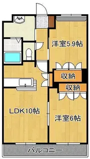 サンライズヒル【1階】の間取り