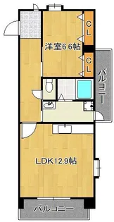 ラピュタ【9階】の間取り