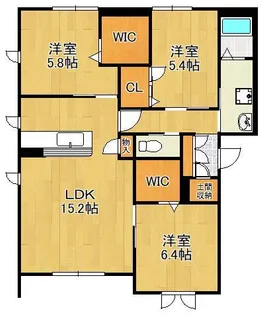 Figaro【1階】の間取り