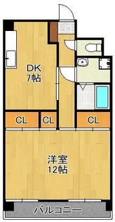 苅田鳳城ビル【1階】の間取り