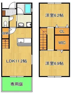 eco patio 若久【1階】の間取り