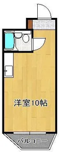 タニヤングハイツ【2階】の間取り