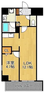 テゾーロ行橋【6階】の間取り