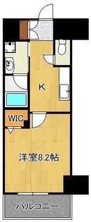 テゾーロ行橋【5階】の間取り