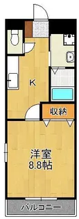 プロニティ行橋C【2階】の間取り