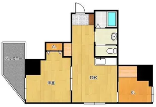 ル・ヴァンヴェールあべ山【3階】の間取り