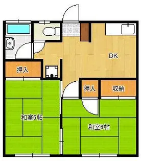 シャトレ【2階】の間取り
