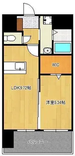 THE SQUARE Glory Residence【8階】の間取り