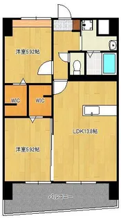 THE SQUARE Glory Residence【7階】の間取り