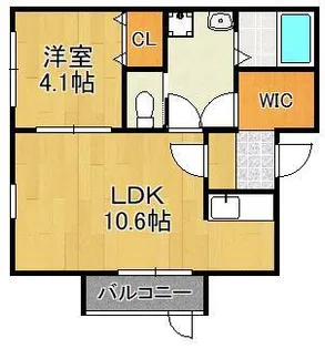 ilusion下曽根【2階】の間取り