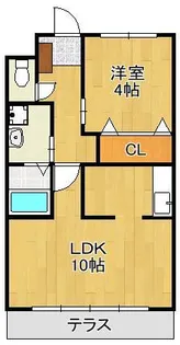 めぞん桜【1階】の間取り