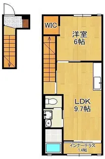 Chat noir M.m【2階】の間取り