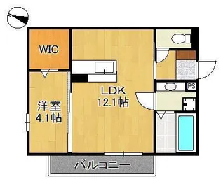 MITE行事 B棟【2階】の間取り