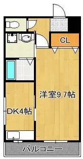 アルファKⅡ【2階】の間取り