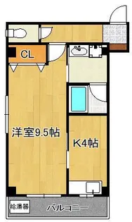 アルファKⅡ【3階】の間取り