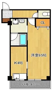 アルファKⅡ【4階】の間取り