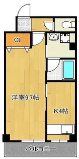 アルファKⅡ【3階】の間取り