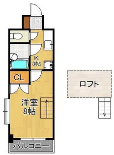 メゾンOM【9階】の間取り