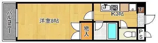 ルネッサンスTOEIもりつね【2階】の間取り