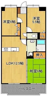 3LDKの間取り画像