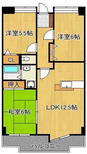 3LDKの間取り画像
