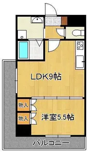 ロイヤルパレス【10階】の間取り