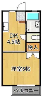 ターフ守恒【2階】の間取り
