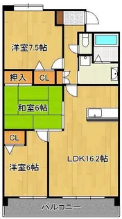 ルピナス守恒【10階】の間取り