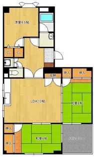 うえむらビル第1【5階】の間取り