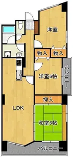 セカンド・レオ守恒【4階】の間取り