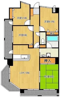 セカンド・レオ守恒【5階】の間取り