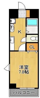 ジョイ北方【3階】の間取り