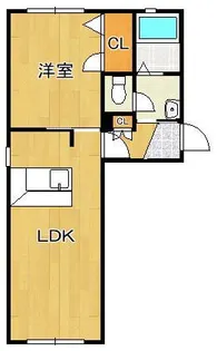 ヴァーチャスの杜 B棟【1階】の間取り