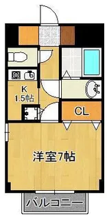 オードピュールⅢ【2階】の間取り