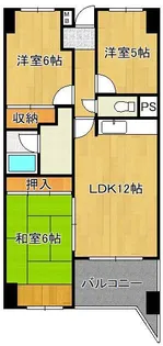 ベルデェ守恒【2階】の間取り
