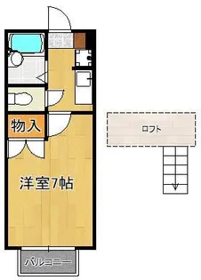 ロフティ葉山【2階】の間取り
