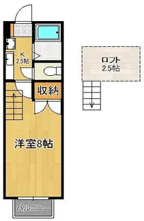 ロフティ葉山【2階】の間取り