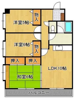 ウェルス嵐山【1階】の間取り