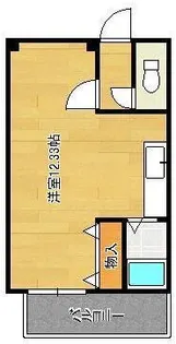 第Ⅲコーポあけみ【3階】の間取り