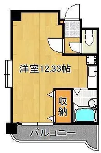 第Ⅲコーポあけみ【2階】の間取り