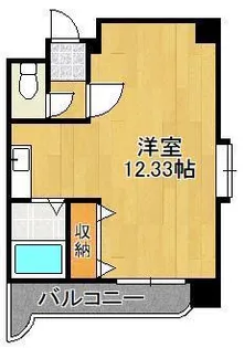 第Ⅲコーポあけみ【4階】の間取り